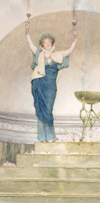 A Priestess of Hymen by Lawrence Alma Tadema